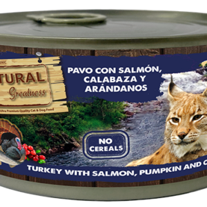Pavo con Salmón, Calabaza y Arándanos
